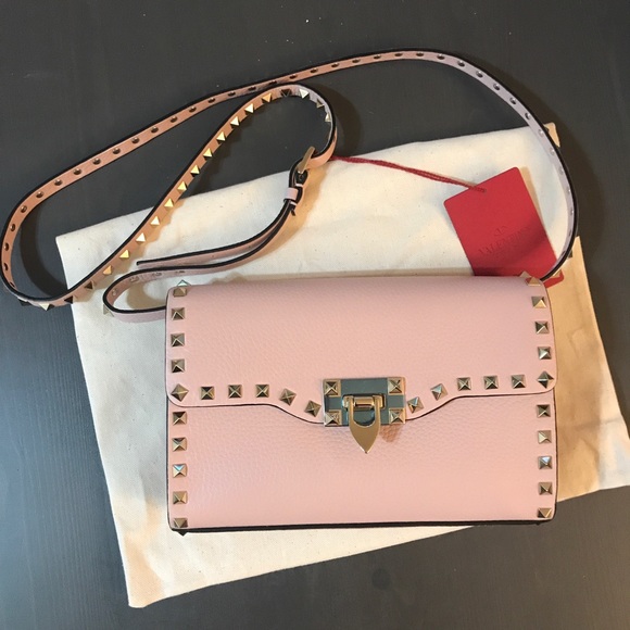 Valentino Handbags - Valentino Classic Crossbody Bag in light pink